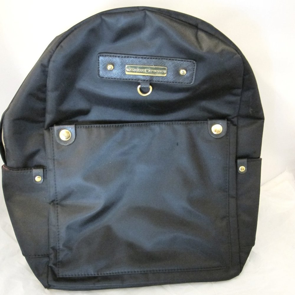 Adrienne Vittadini black backpack bag